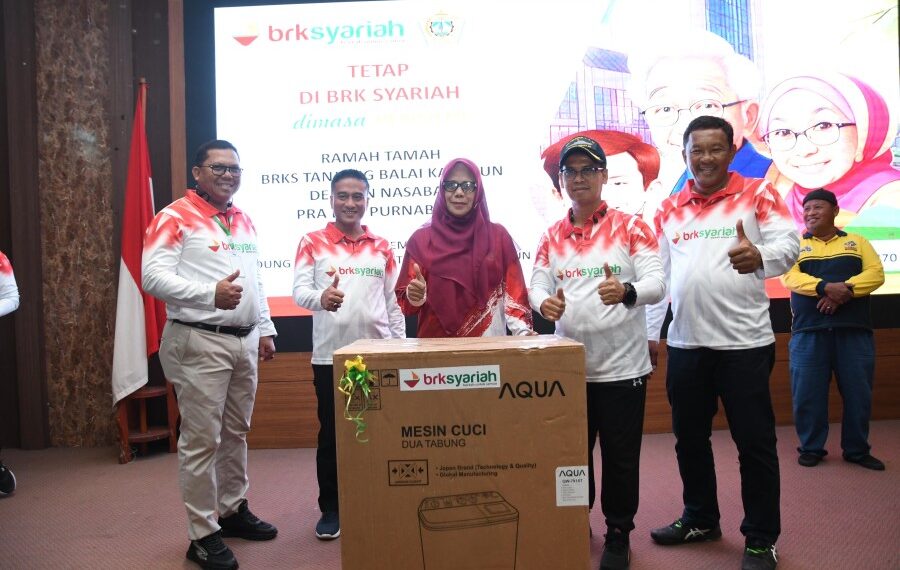 Semarak Ramah Tamah, ASN Purnabakti Karimun Raih Doorprize dari BRK Syariah